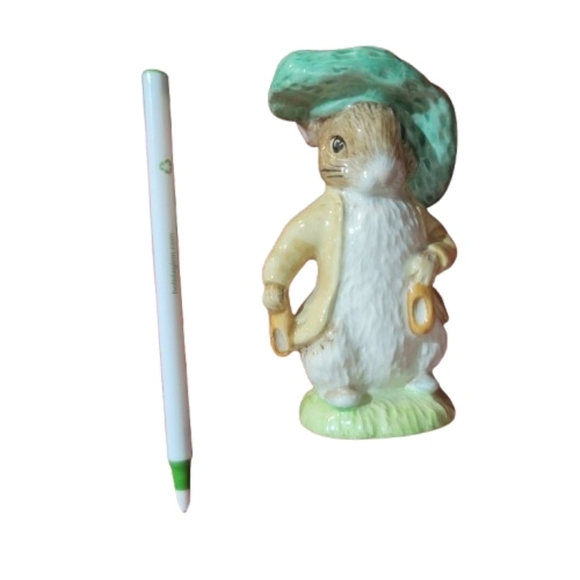 ROYAL ALBERT Benjamin Bunny Charming Rabbit Figurine England 1989 Easter Spring - Picture 9 of 12